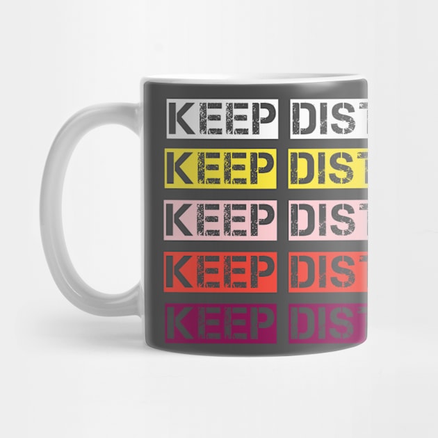 Keep distance T_shirt by Ehabezzat